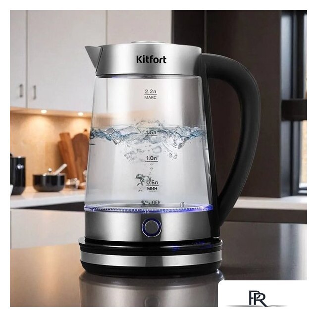 Электрический чайник Kitfort KT-6764 - Изображение №2 — Интернет-магазин ПроЗаказ