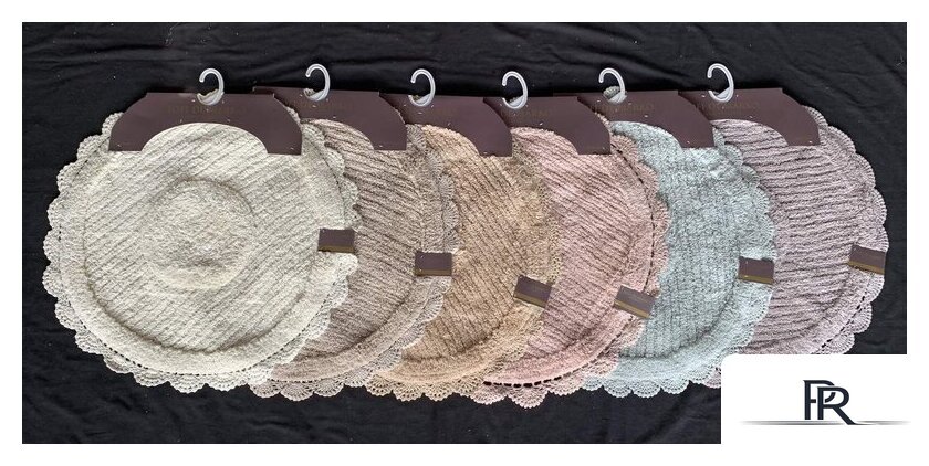 Коврик для ванной Sofi De MarkO Laura Кружевной 75x75 КВ-ЛА-5-75х75 (капучино) - Изображение №3 — Интернет-магазин ПроЗаказ