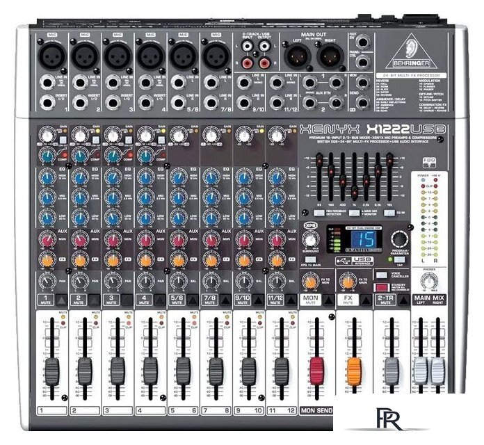 Микшерный пульт Behringer Xenyx X1222USB - Изображение №1 — Интернет-магазин ПроЗаказ
