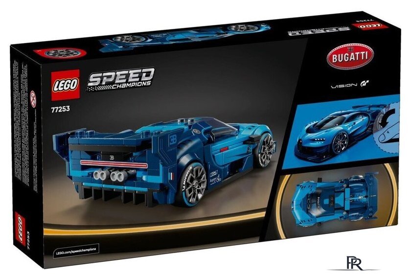 Конструктор LEGO 77253 Speed Champions Спорткар Bugatti Vision GT Hyper - Изображение №2 — Интернет-магазин ПроЗаказ