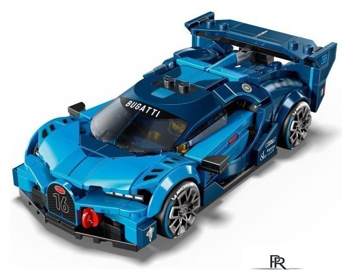 Конструктор LEGO 77253 Speed Champions Спорткар Bugatti Vision GT Hyper - Изображение №3 — Интернет-магазин ПроЗаказ