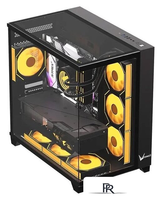 Корпус Formula Crystal Z9 Floe (черный) - Изображение №1 — Интернет-магазин ПроЗаказ