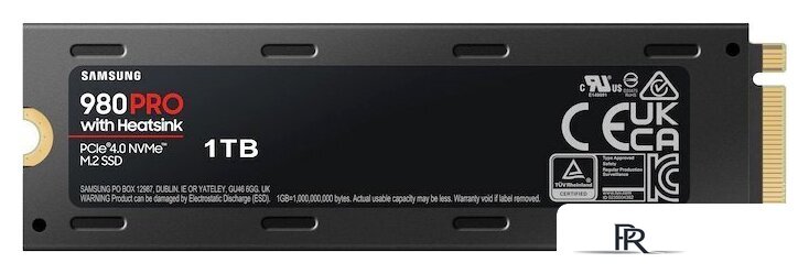 SSD Samsung 980 Pro с радиатором 1TB MZ-V8P1T0CW - Изображение №3 — Интернет-магазин ПроЗаказ