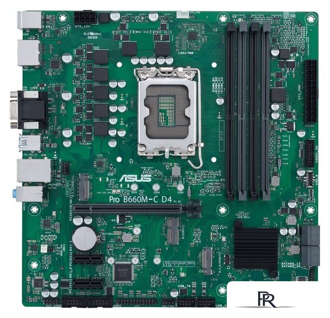 Материнская плата ASUS Pro B660M-C D4-CSM - Изображение №1 — Интернет-магазин ПроЗаказ