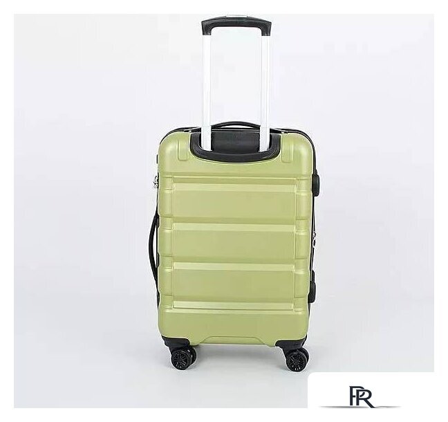 Чемодан-спиннер Francesco Molinary 336-161426/3-20 (салатовый) - Изображение №3 — Интернет-магазин ПроЗаказ