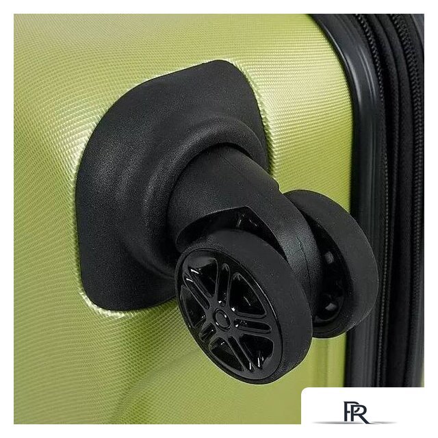 Чемодан-спиннер Francesco Molinary 336-161426/3-20 (салатовый) - Изображение №12 — Интернет-магазин ПроЗаказ