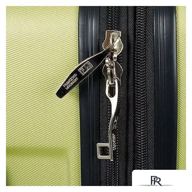 Чемодан-спиннер Francesco Molinary 336-161426/3-20 (салатовый) - Изображение №7 — Интернет-магазин ПроЗаказ