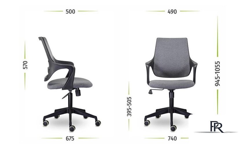 Офисное кресло UTFC Ситро М-804 QH21-1323 (черный) - Изображение №5 — Интернет-магазин ПроЗаказ