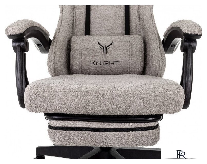 Игровое (геймерское) кресло Knight Lord/F (бежевый, ткань Camby20) - Изображение №12 — Интернет-магазин ПроЗаказ