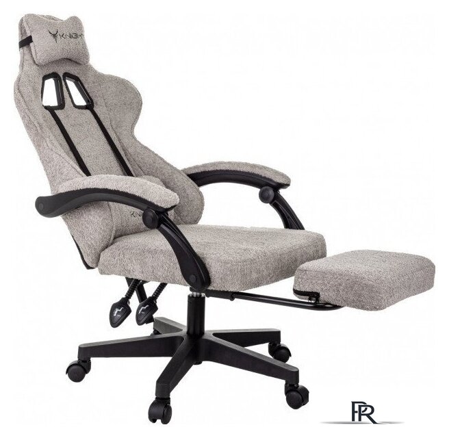 Игровое (геймерское) кресло Knight Lord/F (бежевый, ткань Camby20) - Изображение №7 — Интернет-магазин ПроЗаказ