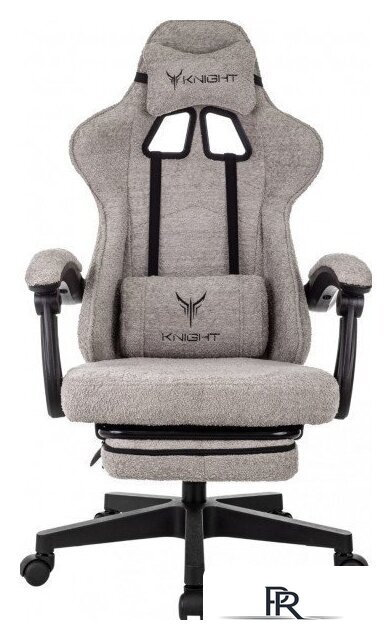 Игровое (геймерское) кресло Knight Lord/F (бежевый, ткань Camby20) - Изображение №2 — Интернет-магазин ПроЗаказ