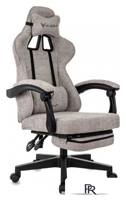 Игровое (геймерское) кресло Knight Lord/F (бежевый, ткань Camby20) - Изображение №1 — Интернет-магазин ПроЗаказ