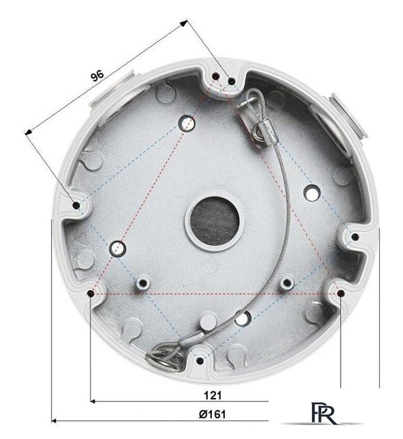 Крепление для камер видеонаблюдения Dahua DH-PFA138 - Изображение №2 — Интернет-магазин ПроЗаказ