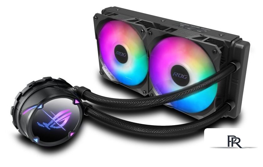 Система жидкостного охлаждения для процессора ASUS ROG Strix LC II 240 ARGB - Изображение №1 — Интернет-магазин ПроЗаказ