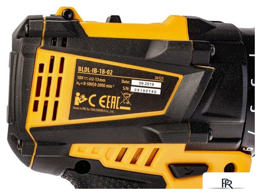 Дрель-шуруповерт Denzel BLDL-IB-IB-18-02 (с 2-мя АКБ, кейс) - Изображение №11 — Интернет-магазин ПроЗаказ