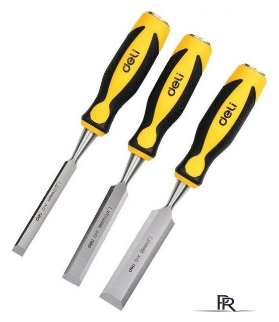 Набор стамесок Deli DL6203-ED1 (3 предмета) - Изображение №1 — Интернет-магазин ПроЗаказ
