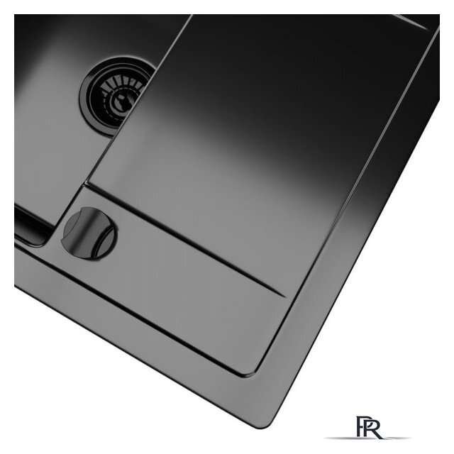 Кухонная мойка Kernau KGS Z 4557 1B1D Deep Black - Изображение №7 — Интернет-магазин ПроЗаказ