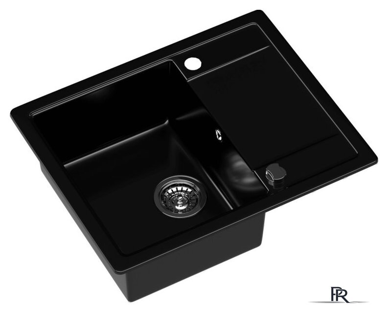Кухонная мойка Kernau KGS Z 4557 1B1D Deep Black - Изображение №2 — Интернет-магазин ПроЗаказ