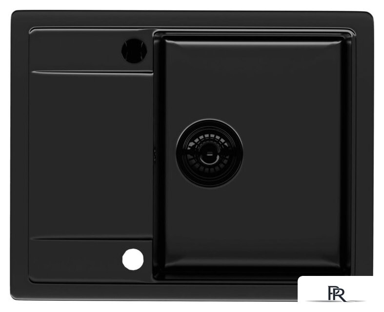 Кухонная мойка Kernau KGS Z 4557 1B1D Deep Black - Изображение №4 — Интернет-магазин ПроЗаказ