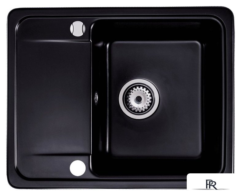 Кухонная мойка Kernau KGS Z 4557 1B1D Deep Black - Изображение №1 — Интернет-магазин ПроЗаказ