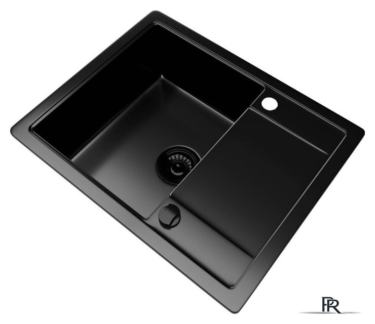 Кухонная мойка Kernau KGS Z 4557 1B1D Deep Black - Изображение №5 — Интернет-магазин ПроЗаказ