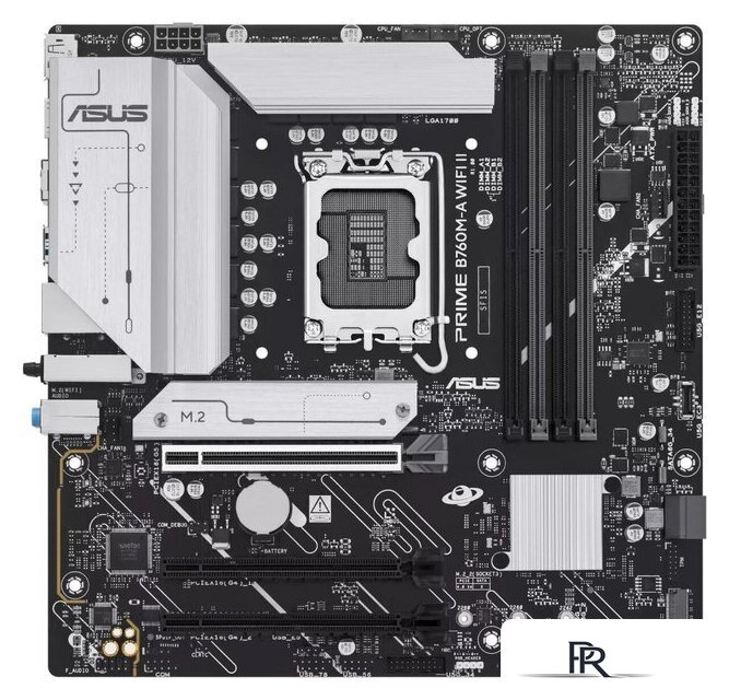 Материнская плата ASUS Prime B760M-A WiFi II - Изображение №1 — Интернет-магазин ПроЗаказ