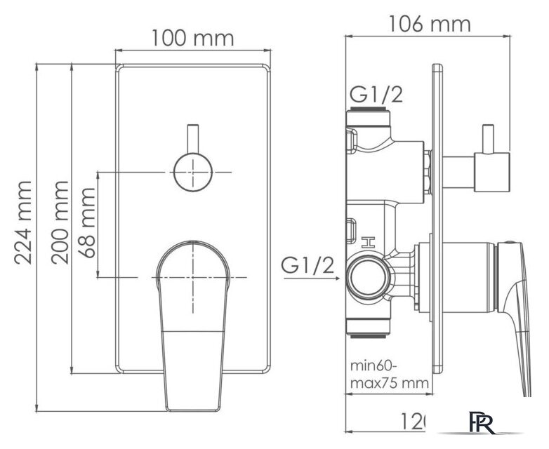 Смеситель Wasserkraft Aisch 5571 - Изображение №2 — Интернет-магазин ПроЗаказ