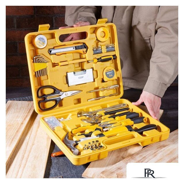 Набор домашнего мастера Deli EDL1048J (48 предметов) - Изображение №5 — Интернет-магазин ПроЗаказ