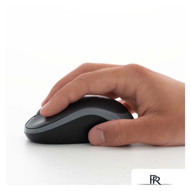 Мышь Logitech M185 (черный/серый) - Изображение №4 — Интернет-магазин ПроЗаказ