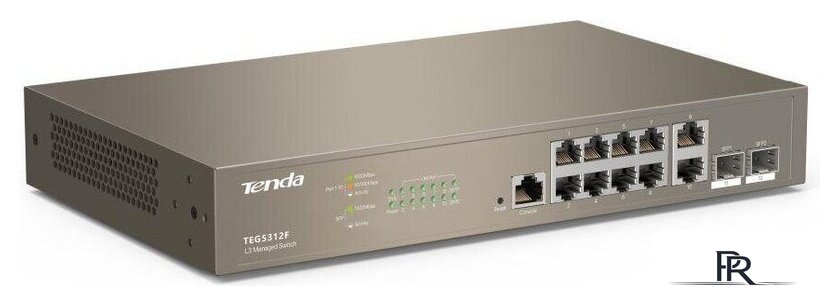Управляемый коммутатор 3-го уровня Tenda TEG5312F - Изображение №1 — Интернет-магазин ПроЗаказ