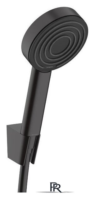 Душевой гарнитур  Hansgrohe Pulsify 105 1jet 24301670 (черный матовый) - Изображение №1 — Интернет-магазин ПроЗаказ