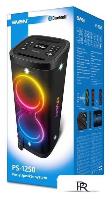 Беспроводная колонка SVEN PS-1250 - Изображение №11 — Интернет-магазин ПроЗаказ