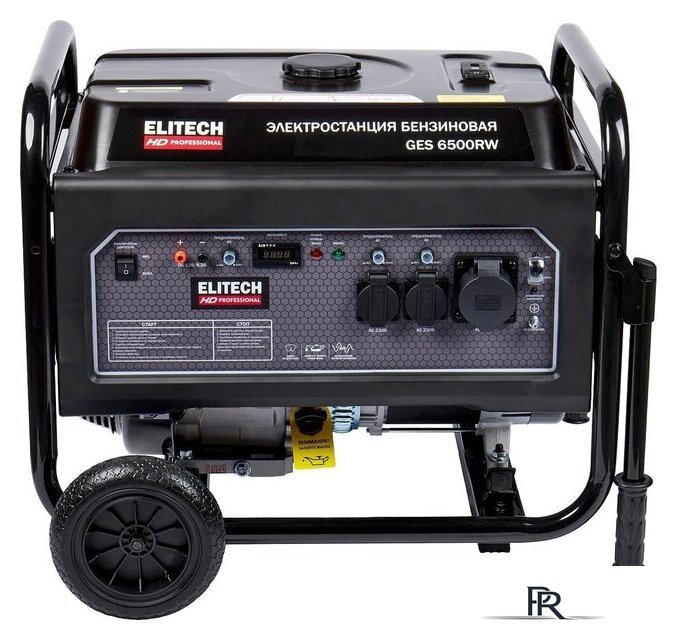 Бензиновый генератор ELITECH HD GES 6500RW - Изображение №3 — Интернет-магазин ПроЗаказ