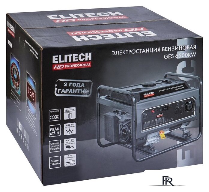 Бензиновый генератор ELITECH HD GES 6500RW - Изображение №12 — Интернет-магазин ПроЗаказ