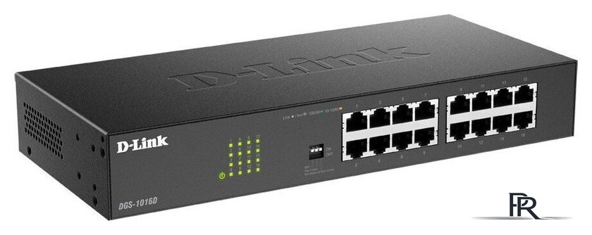 Настраиваемый коммутатор D-Link DGS-1016D/J1A - Изображение №2 — Интернет-магазин ПроЗаказ