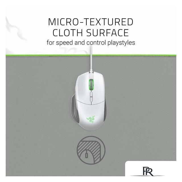 Коврик для стола Razer Goliathus Chroma Extended Mercury White - Изображение №4 — Интернет-магазин ПроЗаказ