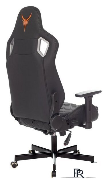 Игровое (геймерское) кресло Бюрократ Knight Outrider (черный ромбик экокожа) - Изображение №9 — Интернет-магазин ПроЗаказ