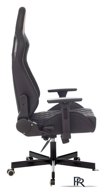 Игровое (геймерское) кресло Бюрократ Knight Outrider (черный ромбик экокожа) - Изображение №8 — Интернет-магазин ПроЗаказ