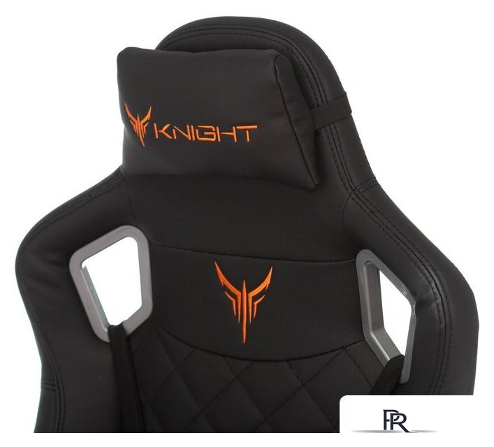 Игровое (геймерское) кресло Бюрократ Knight Outrider (черный ромбик экокожа) - Изображение №15 — Интернет-магазин ПроЗаказ