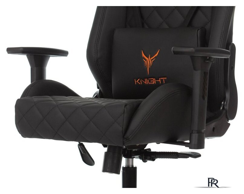 Игровое (геймерское) кресло Бюрократ Knight Outrider (черный ромбик экокожа) - Изображение №14 — Интернет-магазин ПроЗаказ