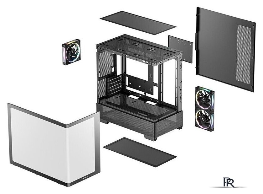 Корпус DeepCool CG380U 3F R-CG380U-BKAGM3-G - Изображение №8 — Интернет-магазин ПроЗаказ