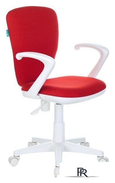 Компьютерное кресло Бюрократ KD-W10AXSN/26-22 (красный) - Изображение №1 — Интернет-магазин ПроЗаказ