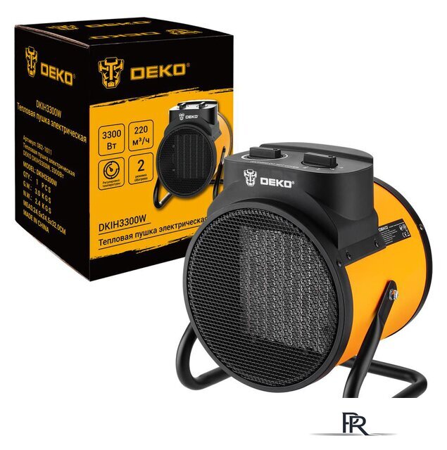 Электрическая тепловая пушка Deko DKIH3300W - Изображение №1 — Интернет-магазин ПроЗаказ