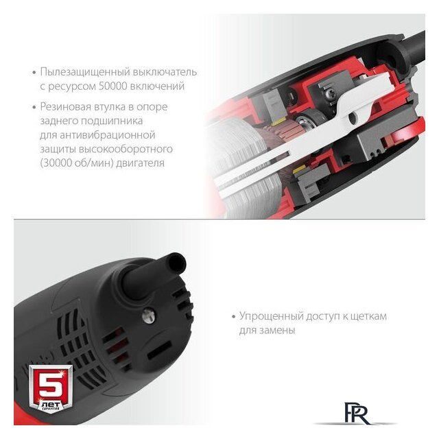 Угловая шлифмашина Зубр Мастер УШМ-125-1005 - Изображение №5 — Интернет-магазин ПроЗаказ