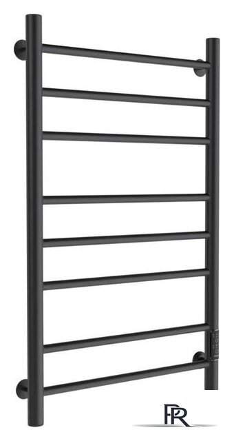 Полотенцесушитель Маргроид Ferrum Вид 10 СНШ 80x40 Черный матовый, скрытого монтажа, таймер справа - Изображение №1 — Интернет-магазин ПроЗаказ