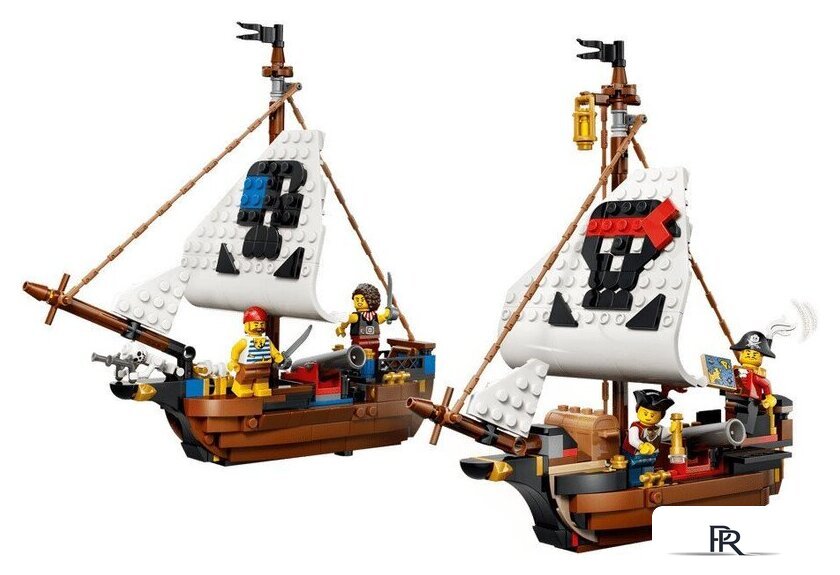 Конструктор LEGO Creator 3 в 1 31387 Легендарный пиратский корабль - Изображение №7 — Интернет-магазин ПроЗаказ