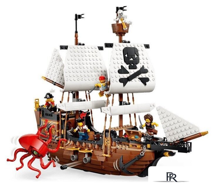 Конструктор LEGO Creator 3 в 1 31387 Легендарный пиратский корабль - Изображение №5 — Интернет-магазин ПроЗаказ