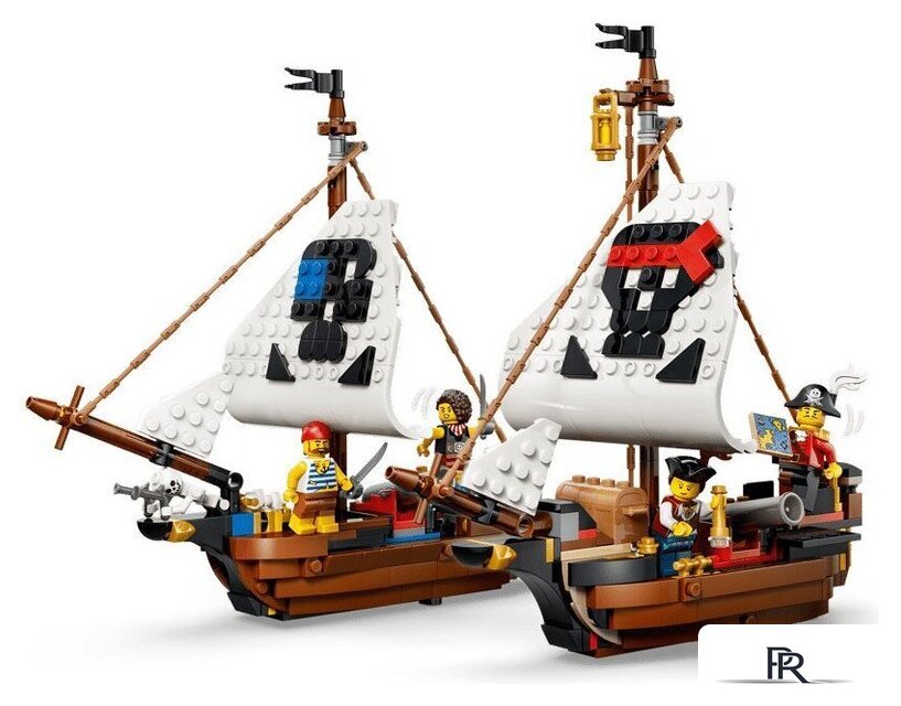 Конструктор LEGO Creator 3 в 1 31387 Легендарный пиратский корабль - Изображение №4 — Интернет-магазин ПроЗаказ