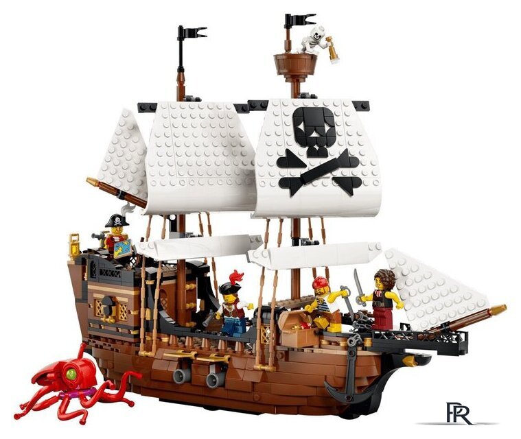 Конструктор LEGO Creator 3 в 1 31387 Легендарный пиратский корабль - Изображение №2 — Интернет-магазин ПроЗаказ