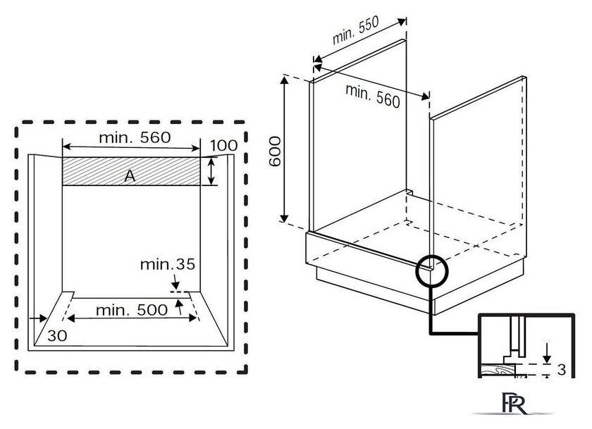 Электрический духовой шкаф Indesit IFE 4841 J BL - Изображение №5 — Интернет-магазин ПроЗаказ